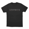 Leviticus Blood Drip Logo Unisex T Shirt Black
