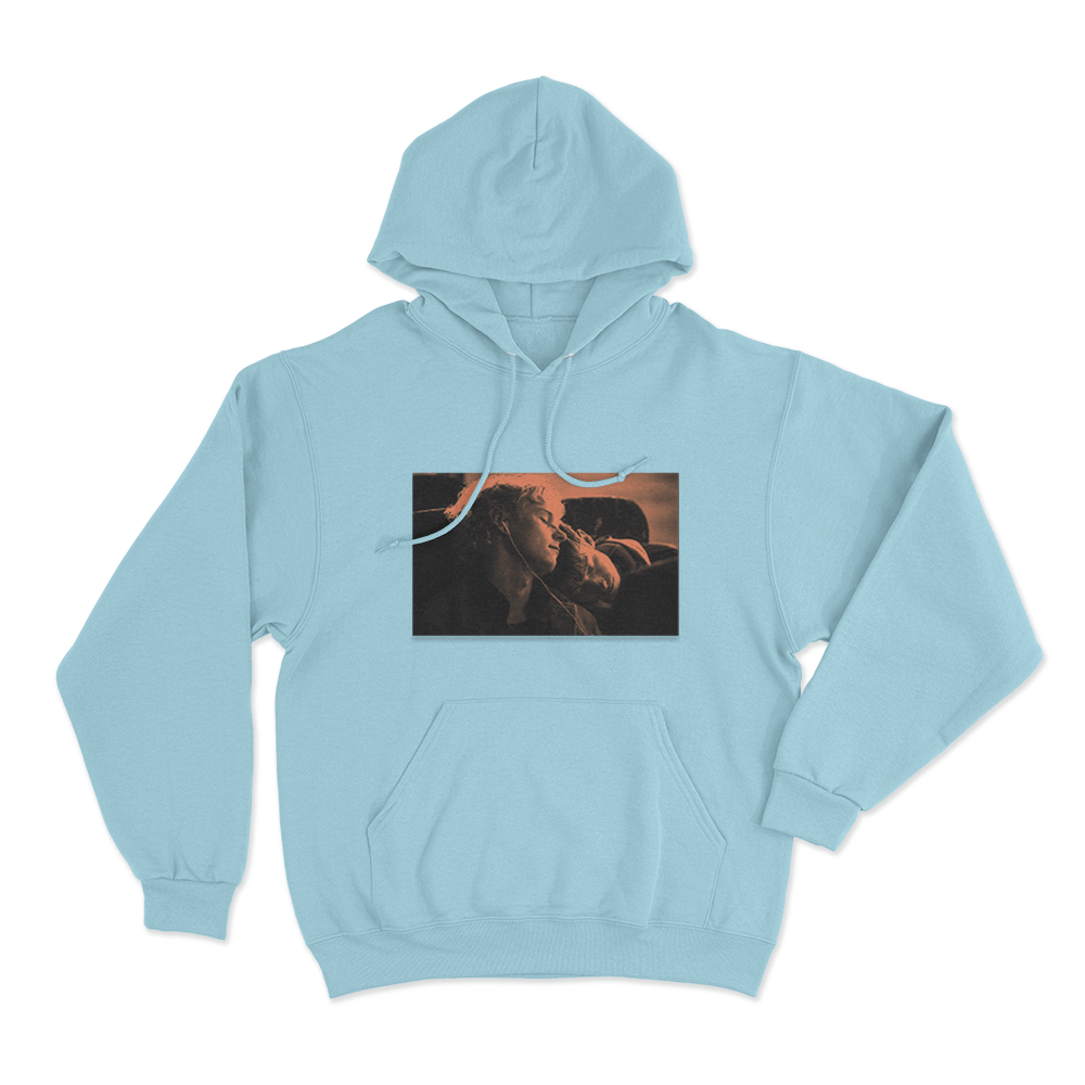 Leviticus Quiet Journey Unisex Hoodie Sky Blue Leviticus Quiet Journey Unisex Hoodie Sky Blue