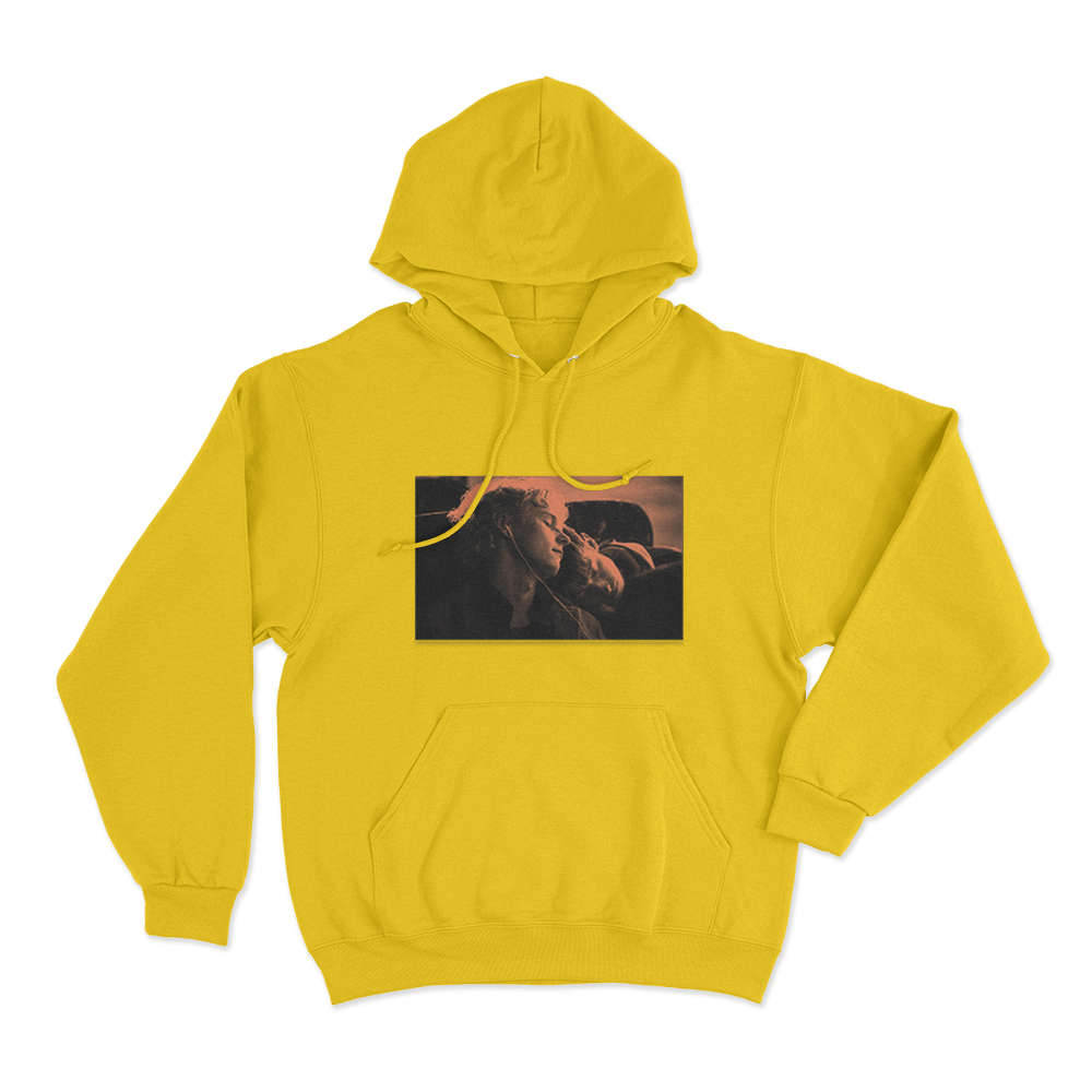 Leviticus Quiet Journey Unisex Hoodie Yellow Leviticus Quiet Journey Unisex Hoodie Yellow